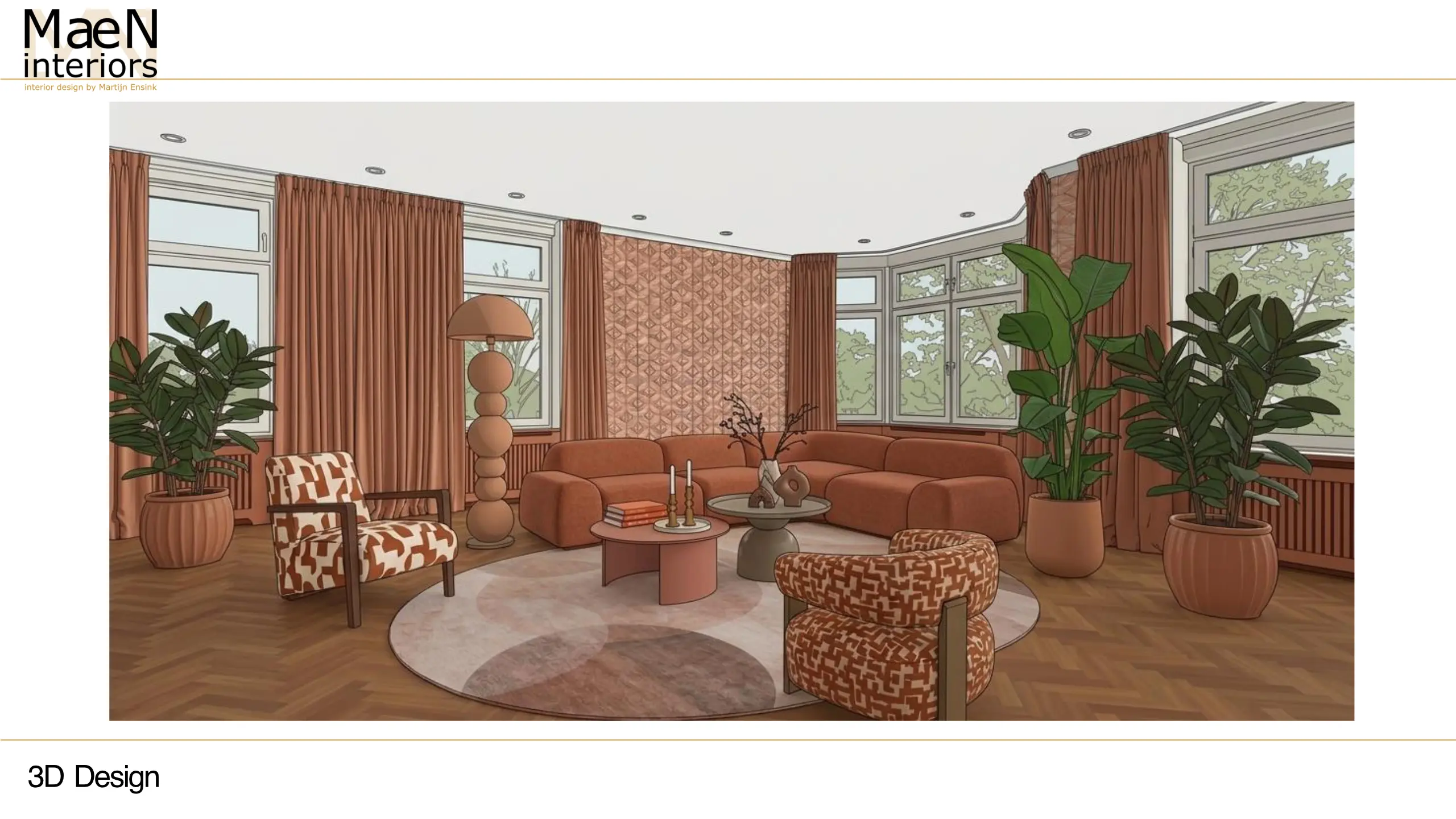 3D Design MaeN interiors 2026 interior design interieurontwerp Amsterdam