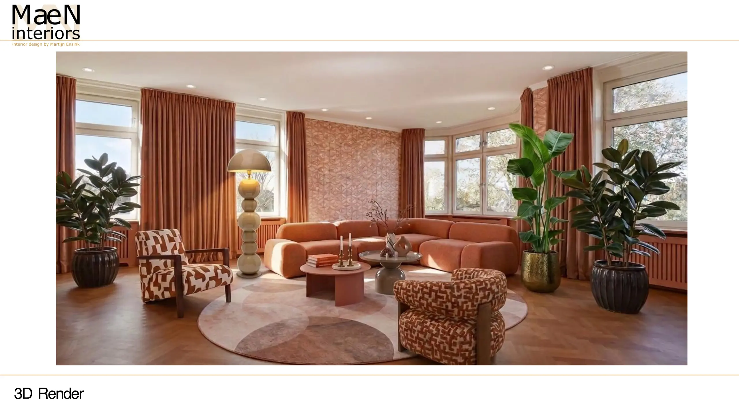 3D Render MaeN interiors 2026 interior design interieurontwerp Amsterdam